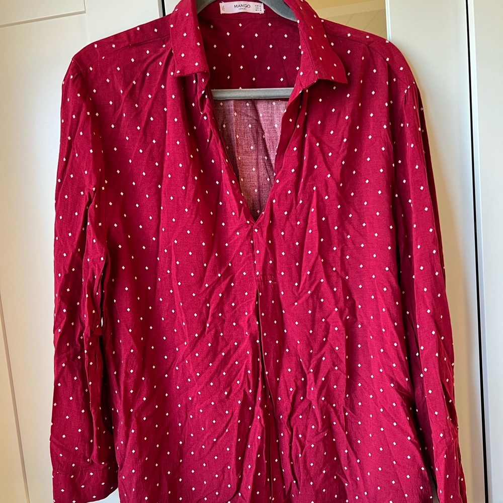Red blouse - Picture 2 of 2